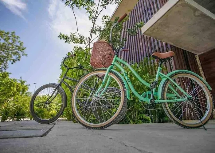 Luxury 2 Bdr 2 Bth 2 Bikes Jacuzzi Fiboptic Wifi. Tulum