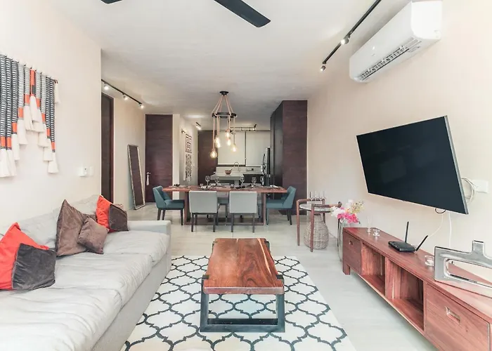 Luxury 2 Bdr 2 Bth 2 Bikes Jacuzzi Fiboptic Wifi. Tulum