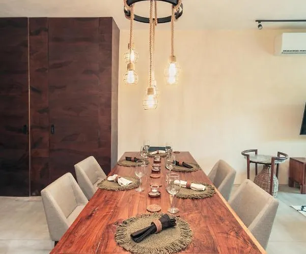 Luxury 2 Bdr 2 Bth 2 Bikes Jacuzzi Fiboptic Wifi. Appartement Tulum